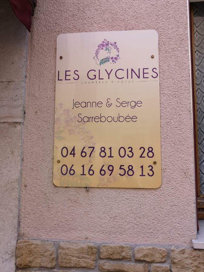 Les Glycines Le Vigan (Gard) Exterior foto
